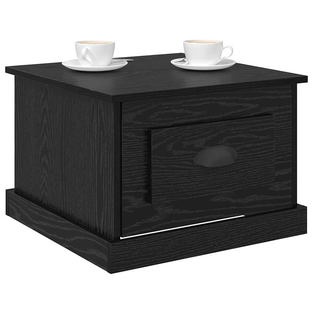 Couchtisch Schwarze Eiche 50 x 50 x 35 cm Holzwerkstoff