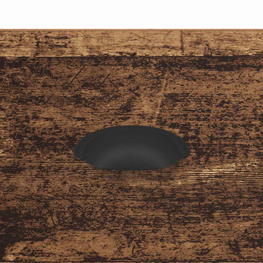 Nachttisch mit Schubladen Altholz 50 x 50 x 60 cm Holzwerkstoff