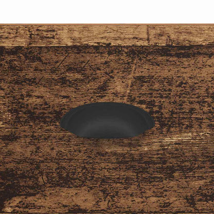 Nachttisch mit Schubladen Altholz 50 x 50 x 60 cm Holzwerkstoff