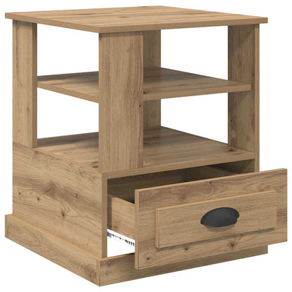 Nachttisch Eiche handwerklich 50 x 50 x 60 cm Holzwerkstoff