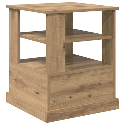 Nachttisch Eiche handwerklich 50 x 50 x 60 cm Holzwerkstoff