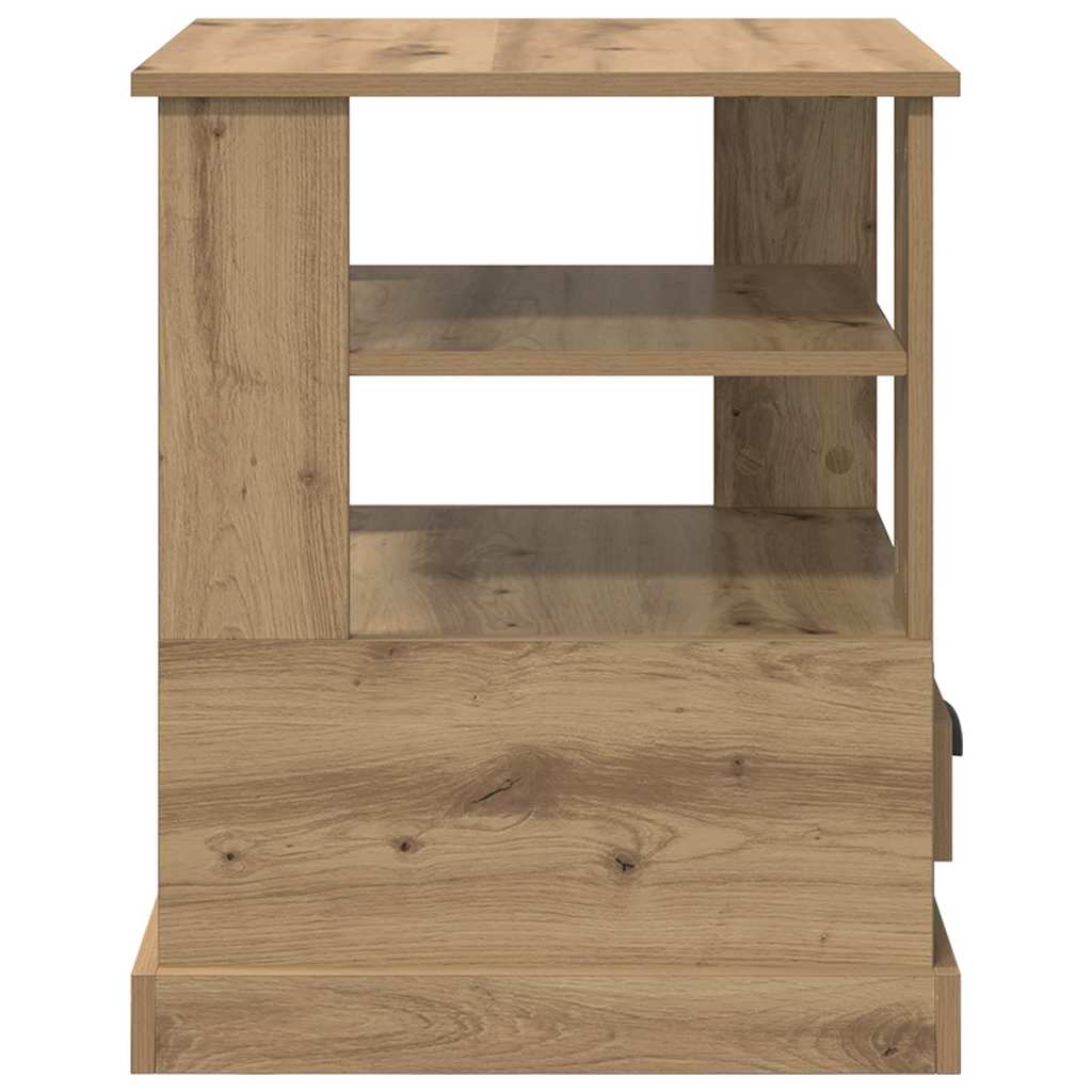 Nachttisch Eiche handwerklich 50 x 50 x 60 cm Holzwerkstoff