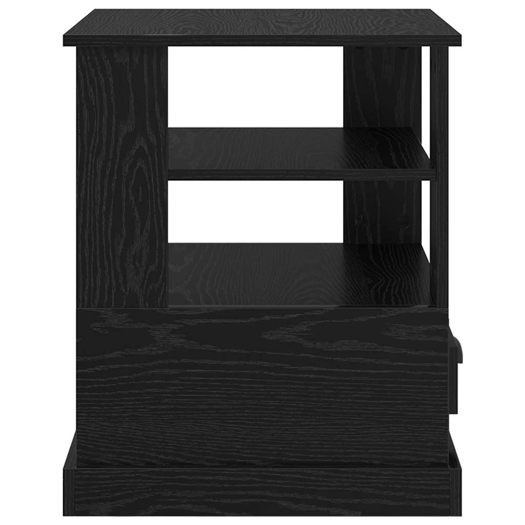 Nachttisch Schwarze Eiche 50 x 50 x 60 cm Holzwerkstoff