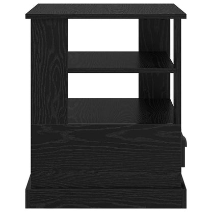 Nachttisch Schwarze Eiche 50 x 50 x 60 cm Holzwerkstoff