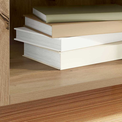 Schallplattenschrank Artisan-Eiche 121 x 38 x 48 cm