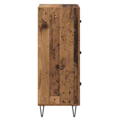Sideboard Altholz 34 x 34,5 x 90 cm Holzwerkstoff