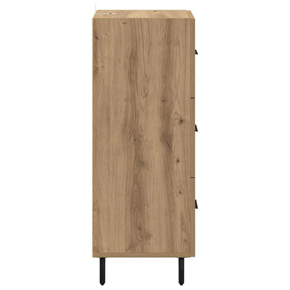 Sideboard Artisan-Eiche 34 x 34,5 x 90 cm Holzwerkstoff