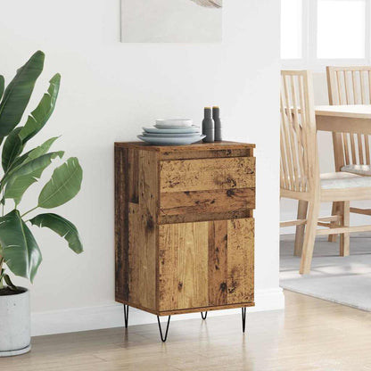 Sideboard mit Schubladen Altholz 35 x 40 x 70 cm Holzwerkstoff