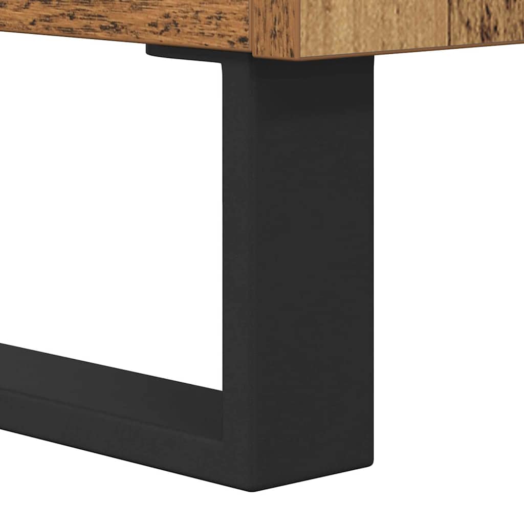 Sideboard mit Schubladen Altholz 35 x 40 x 70 cm Holzwerkstoff