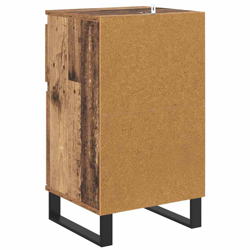 Sideboard mit Schubladen Altholz 35 x 40 x 70 cm Holzwerkstoff