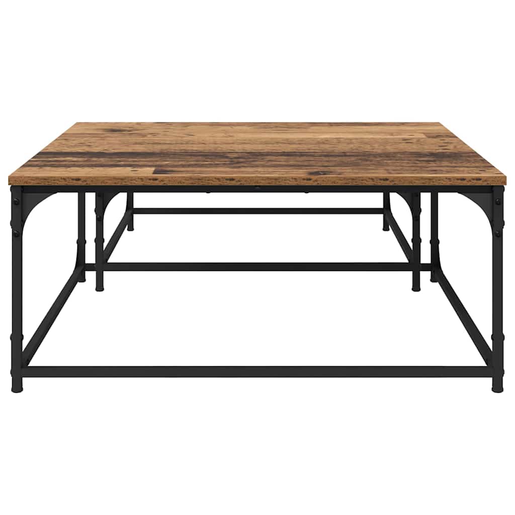 Couchtisch 2 pcs Altholz Holzwerkstoff