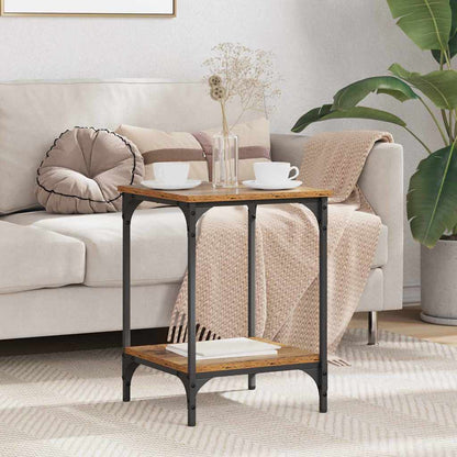 Couchtisch Altholz 40 x 40 x 55 cm Holzwerkstoff