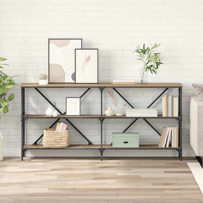 Konsolentisch Artisan-Eiche 160 x 30 x 75 cm Holzwerkstoff