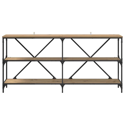 Konsolentisch Artisan-Eiche 160 x 30 x 75 cm Holzwerkstoff