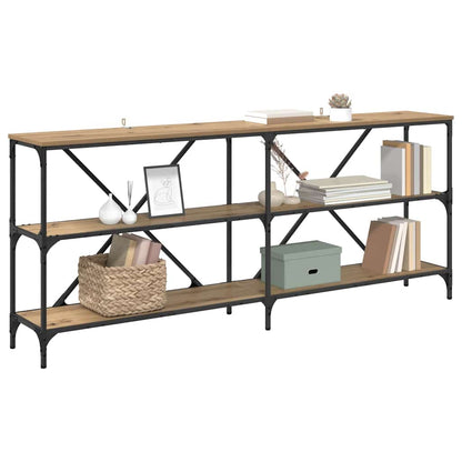 Konsolentisch Artisan-Eiche 180 x 30 x 75 cm Holzwerkstoff