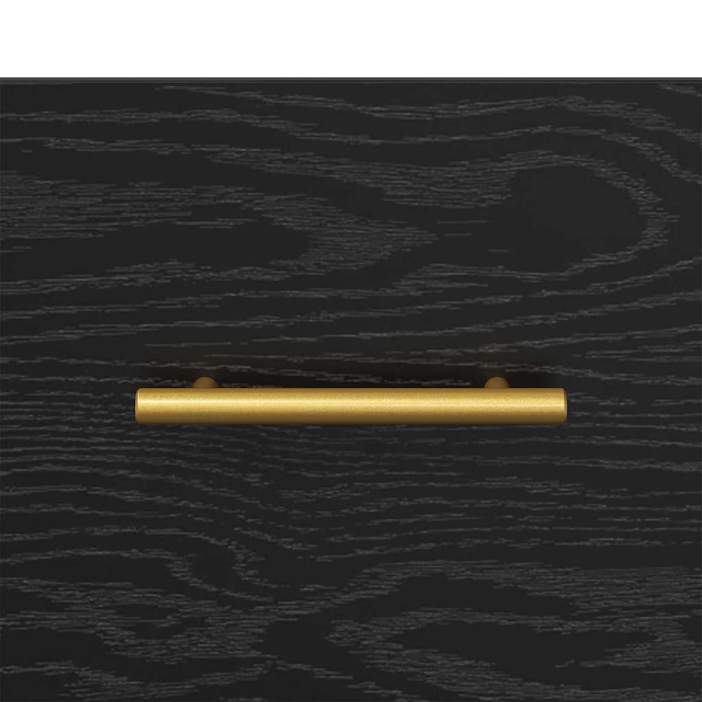 Nachttisch 2 pcs Schwarz 40 x 35 x 47,5 cm Holzwerkstoff