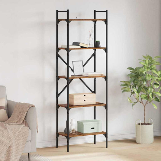 Bücherregal Altholz 56 x 32 x 174 cm Holzwerkstoff