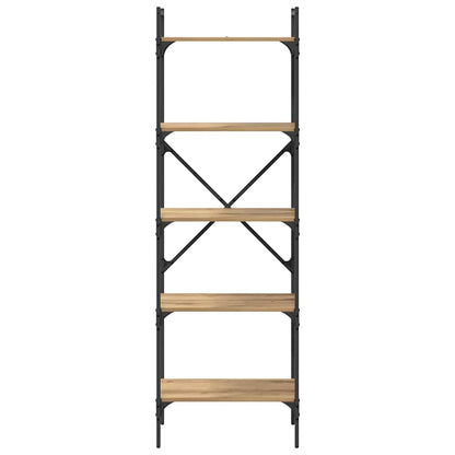 Bücherregal Artisan-Eiche 56 x 32 x 174 cm Holzwerkstoff