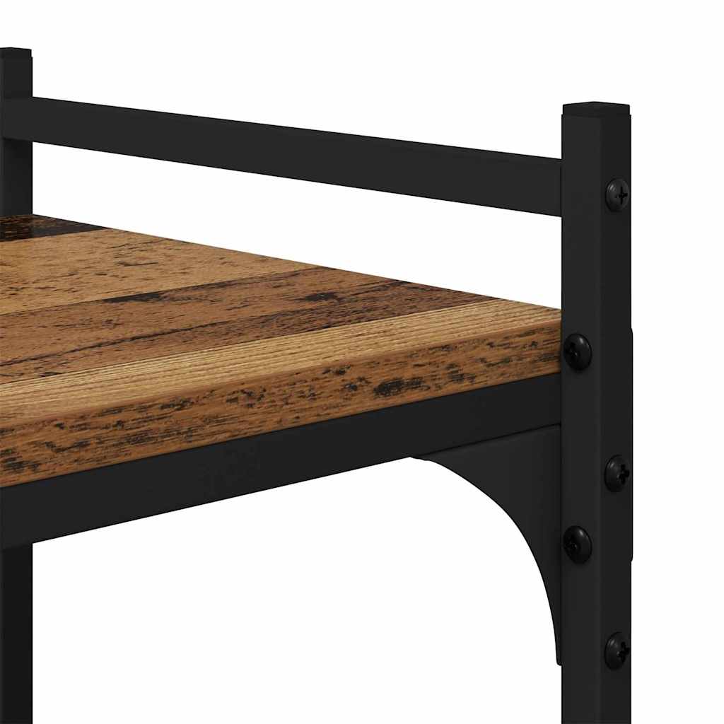 Bücherregal Altholz 76 x 32 x 192 cm Holzwerkstoff