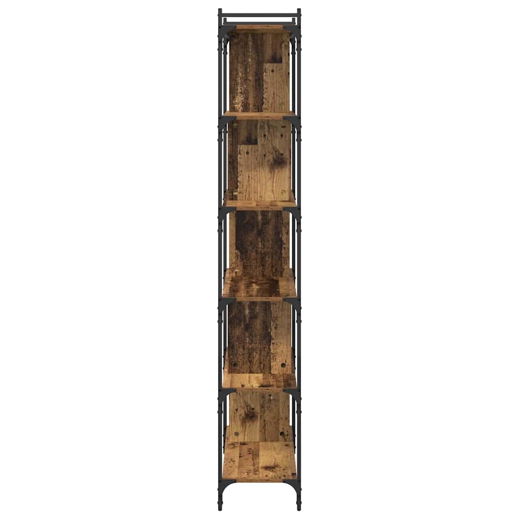Bücherregal Altholz 76 x 32 x 192 cm Holzwerkstoff