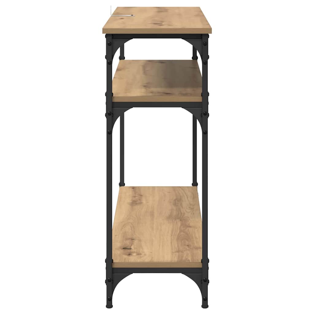 Konsolentisch Artisan-Eiche 100 x 29 x 75 cm Holzwerkstoff