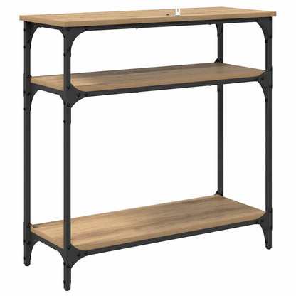 Konsolentisch Artisan-Eiche 75 x 29 x 75 cm Holzwerkstoff