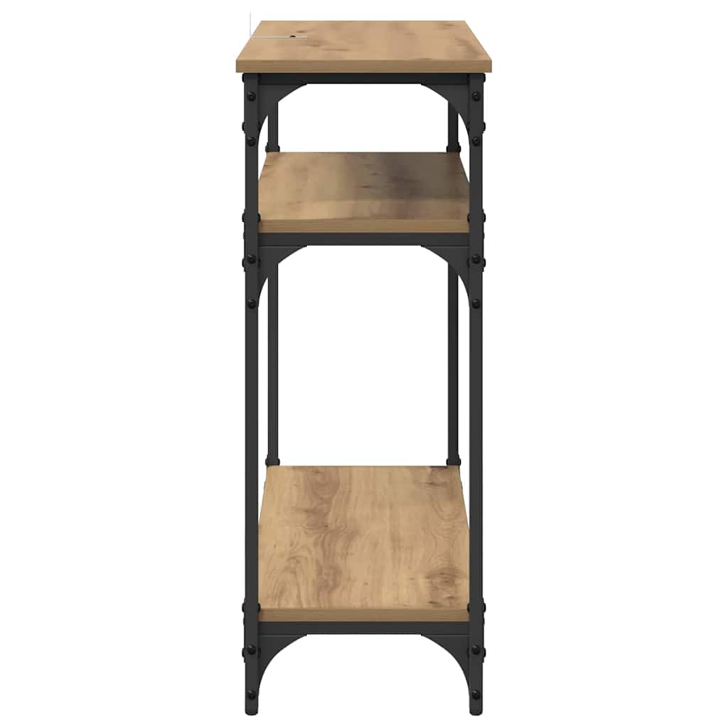 Konsolentisch Artisan-Eiche 75 x 29 x 75 cm Holzwerkstoff