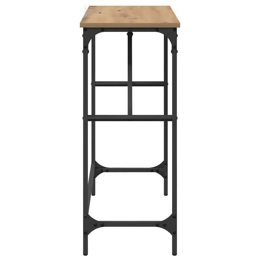 Konsolentisch Artisan-Eiche 75 x 32 x 75 cm Holzwerkstoff