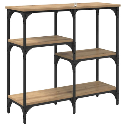 Konsolentisch Artisan-Eiche 80 x 29 x 75 cm Holzwerkstoff