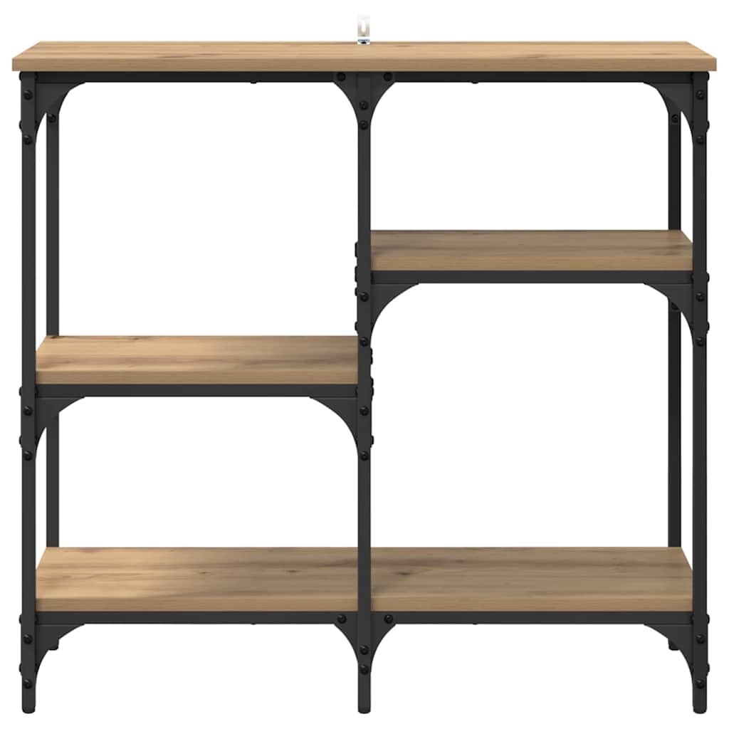 Konsolentisch Artisan-Eiche 80 x 29 x 75 cm Holzwerkstoff