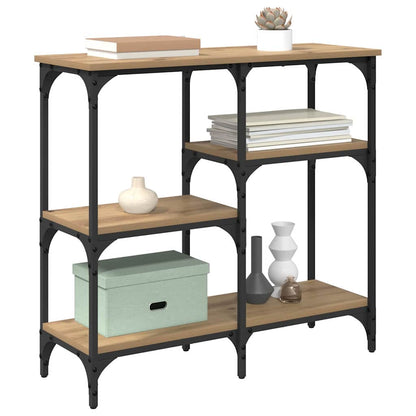 Konsolentisch Artisan-Eiche 80 x 29 x 75 cm Holzwerkstoff