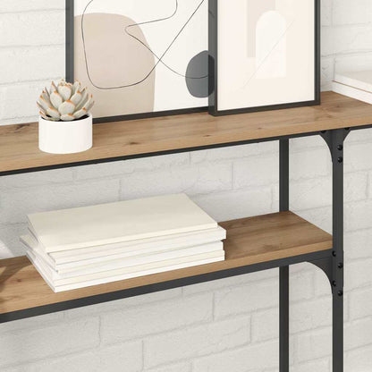 Konsolentisch Artisan-Eiche 145 x 22,5 x 75 cm Holzwerkstoff