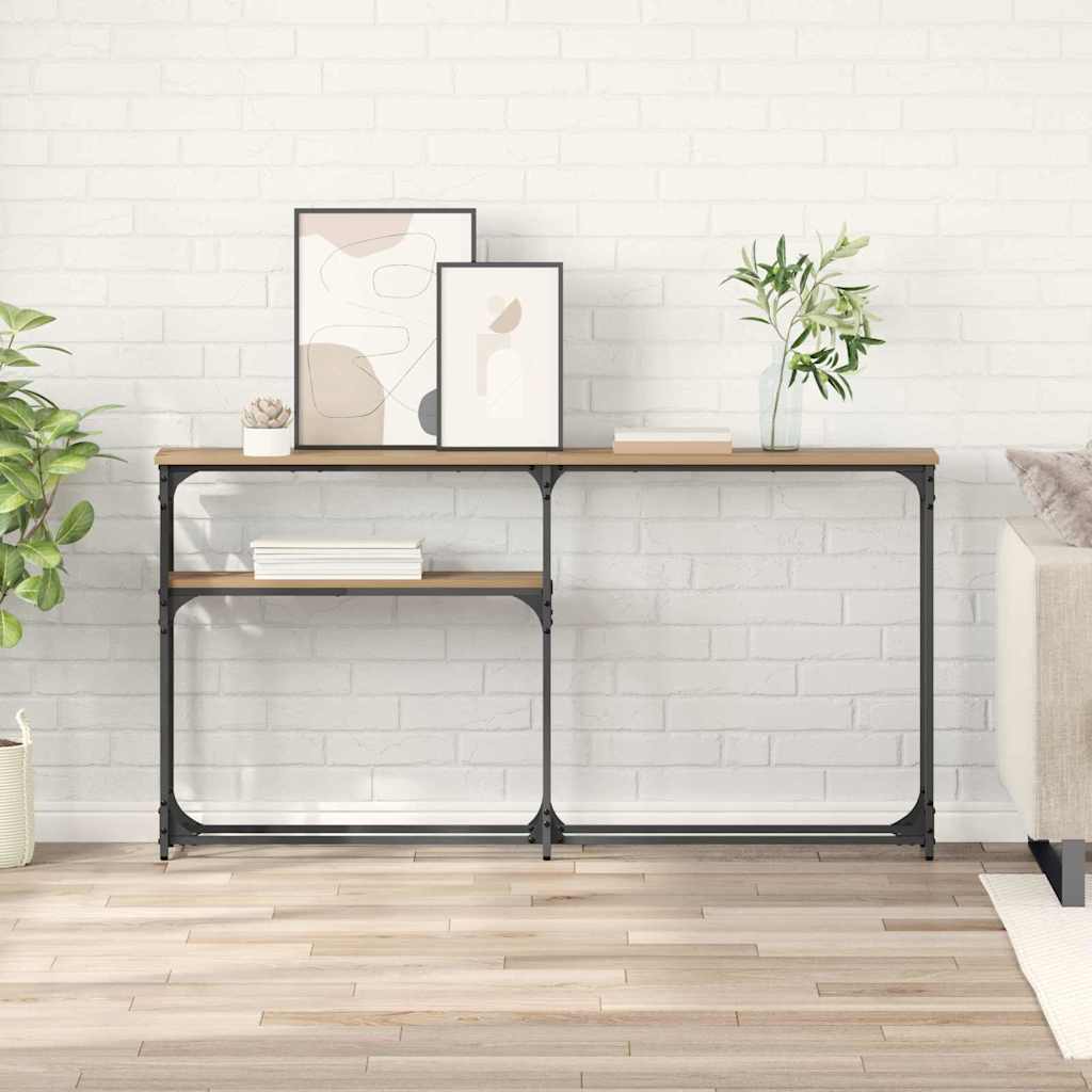 Konsolentisch Artisan-Eiche 145 x 22,5 x 75 cm Holzwerkstoff