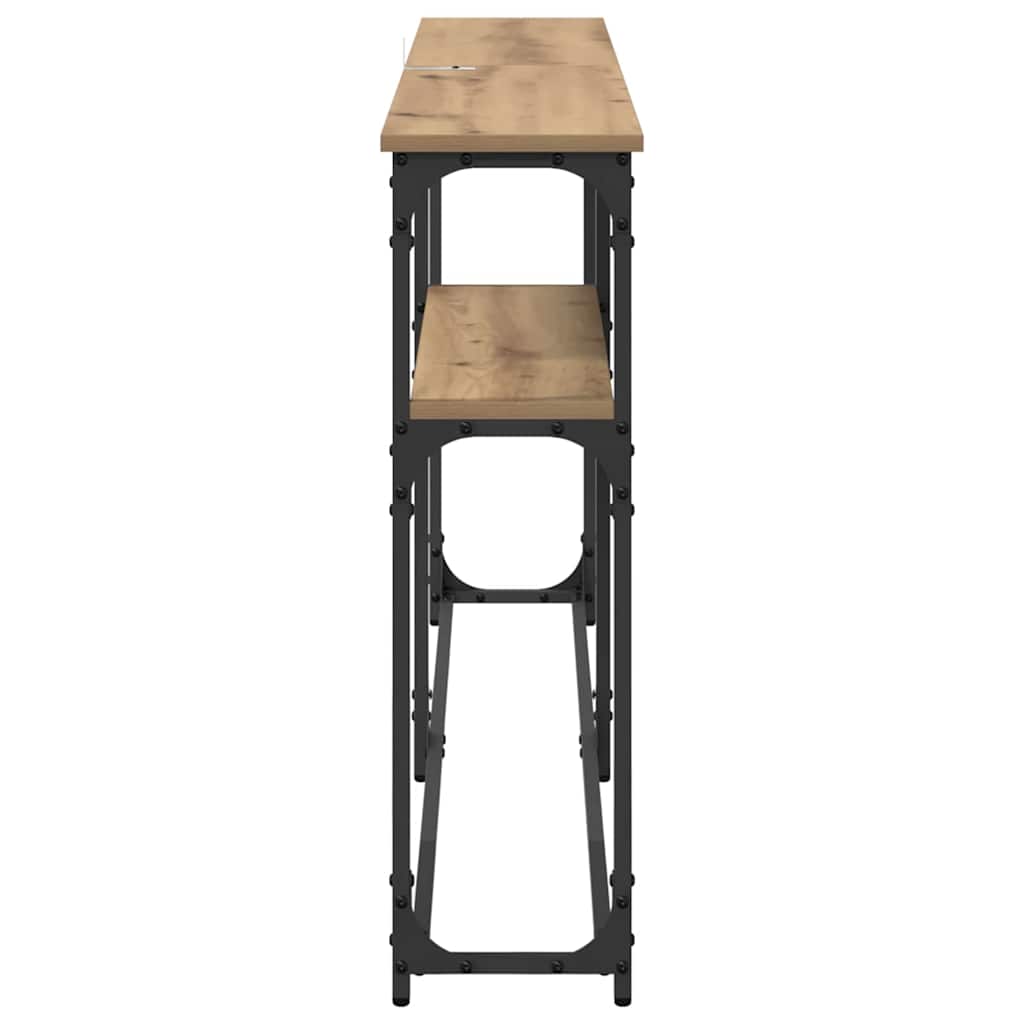 Konsolentisch Artisan-Eiche 145 x 22,5 x 75 cm Holzwerkstoff