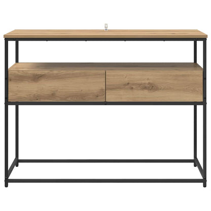 Konsolentisch Artisan-Eiche 100 x 40 x 75 cm Holzwerkstoff
