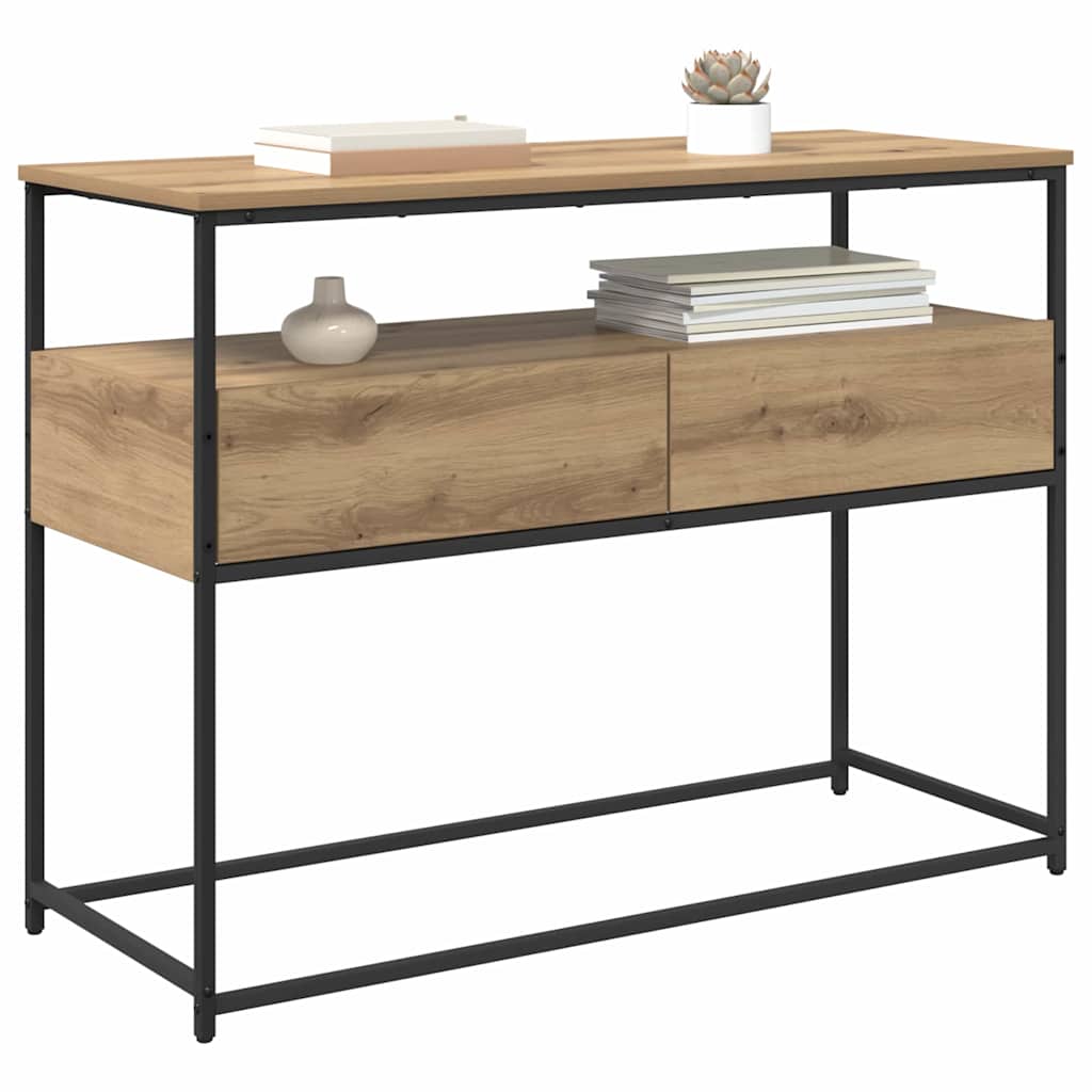 Konsolentisch Artisan-Eiche 100 x 40 x 75 cm Holzwerkstoff