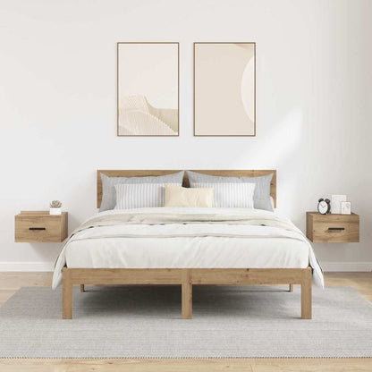 Nachttisch 2 pcs Artisan-Eiche 35 x 35 x 20 cm Holzwerkstoff