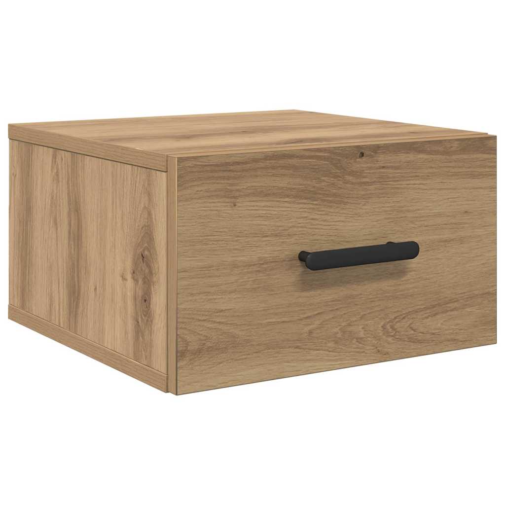 Nachttisch 2 pcs Artisan-Eiche 35 x 35 x 20 cm Holzwerkstoff