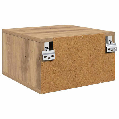Nachttisch 2 pcs Artisan-Eiche 35 x 35 x 20 cm Holzwerkstoff