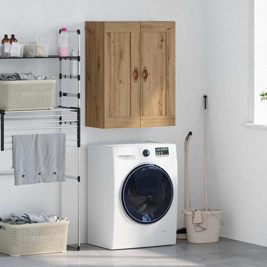 Wandschrank Artisan-Eiche 69,5 x 34 x 90 cm Holzwerkstoff
