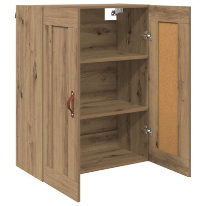 Wandschrank Artisan-Eiche 69,5 x 34 x 90 cm Holzwerkstoff