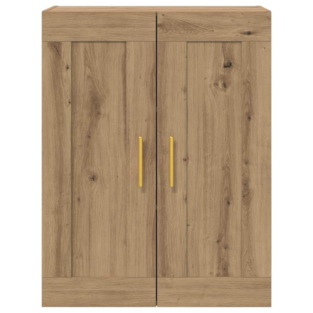 Wandschrank Artisan-Eiche 69,5 x 34 x 90 cm Holzwerkstoff