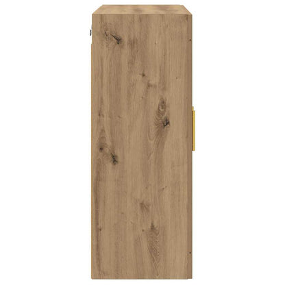 Wandschrank Artisan-Eiche 69,5 x 34 x 90 cm Holzwerkstoff