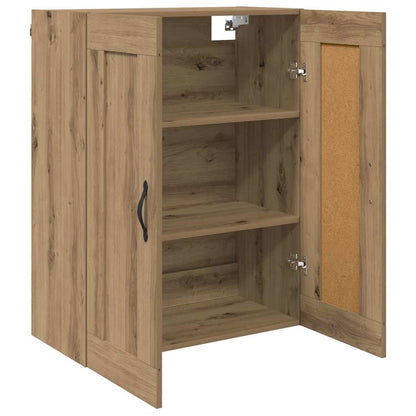 Wandschrank Artisan-Eiche 69,5 x 34 x 90 cm Holzwerkstoff