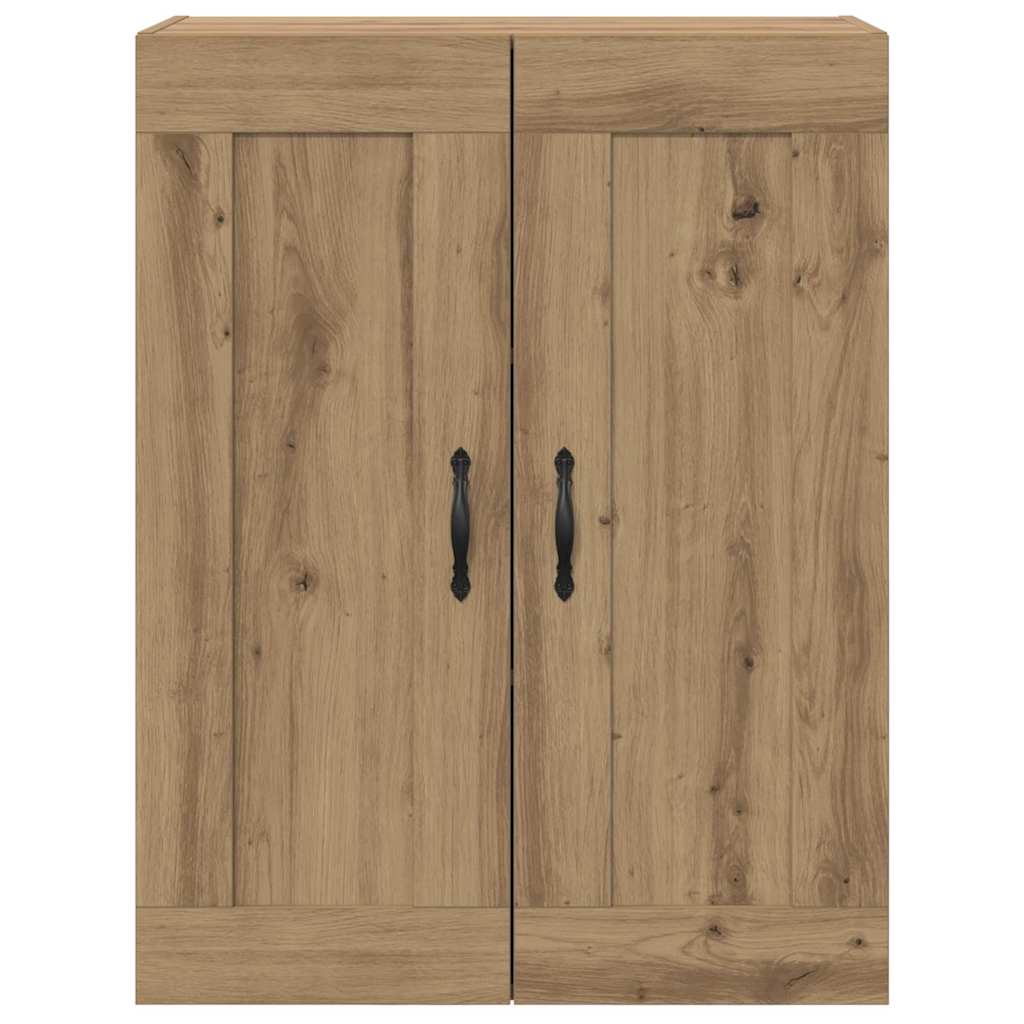 Wandschrank Artisan-Eiche 69,5 x 34 x 90 cm Holzwerkstoff