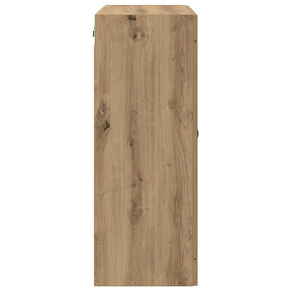 Wandschrank Artisan-Eiche 69,5 x 34 x 90 cm Holzwerkstoff