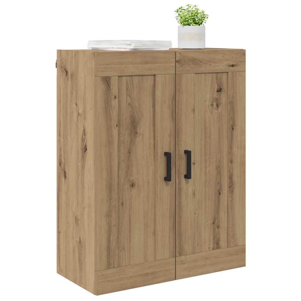 Wandschrank Artisan-Eiche 69,5 x 34 x 90 cm Holzwerkstoff