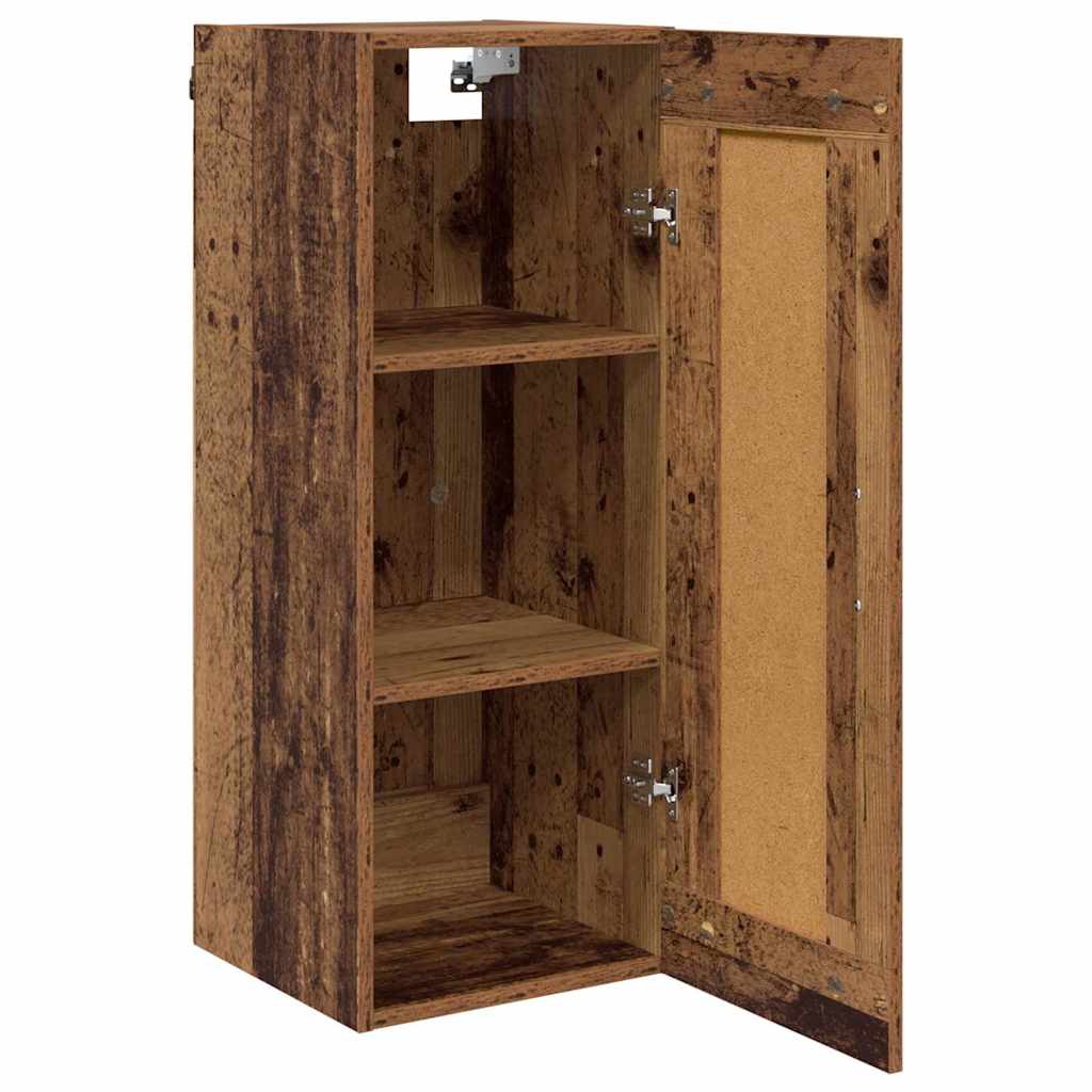 Wandschrank Altholz 34,5 x 34 x 90 cm Holzwerkstoff