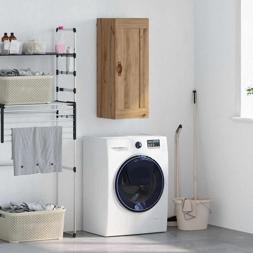 Wandschrank Artisan-Eiche 34,5 x 34 x 90 cm Holzwerkstoff