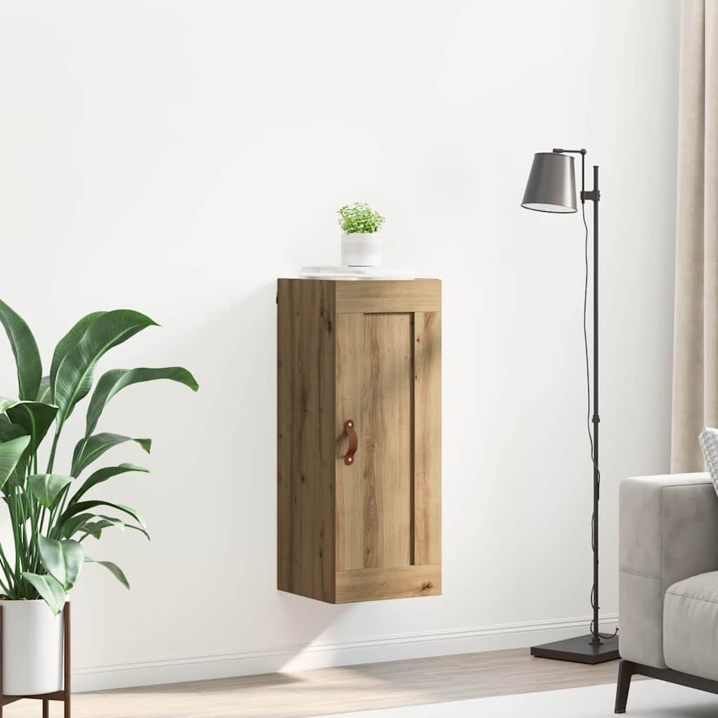 Wandschrank Artisan-Eiche 34,5 x 34 x 90 cm Holzwerkstoff